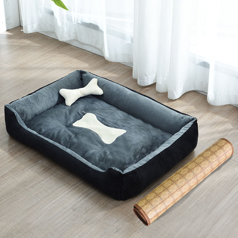 Bone Print Pet Bed - Pet Paradise