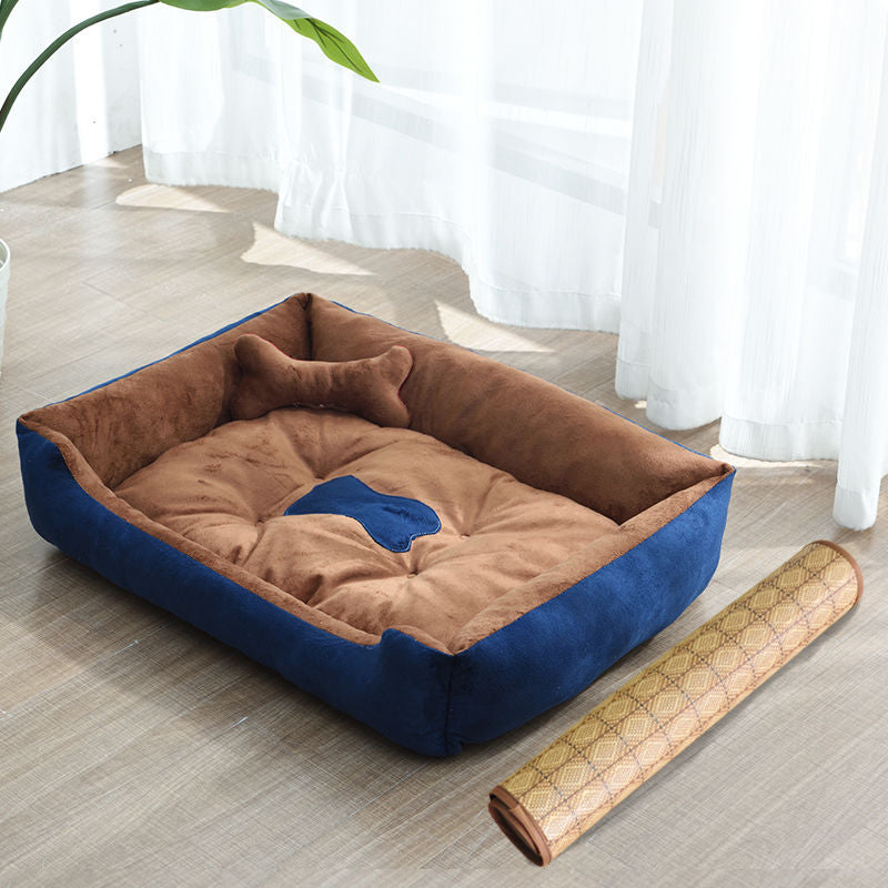 Bone Print Pet Bed - Pet Paradise