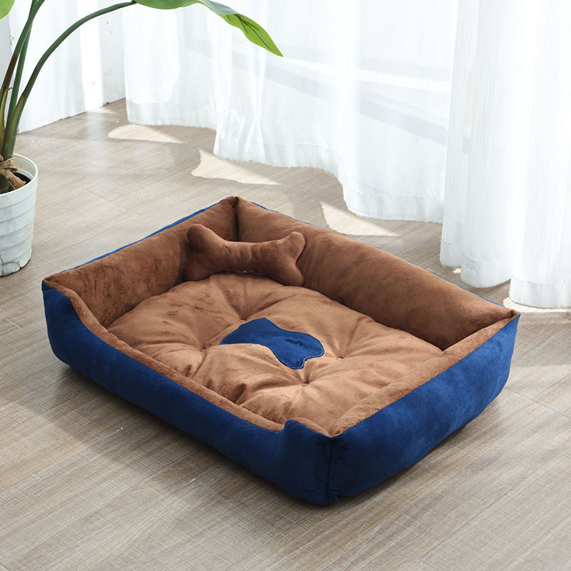 Bone Print Pet Bed - Pet Paradise