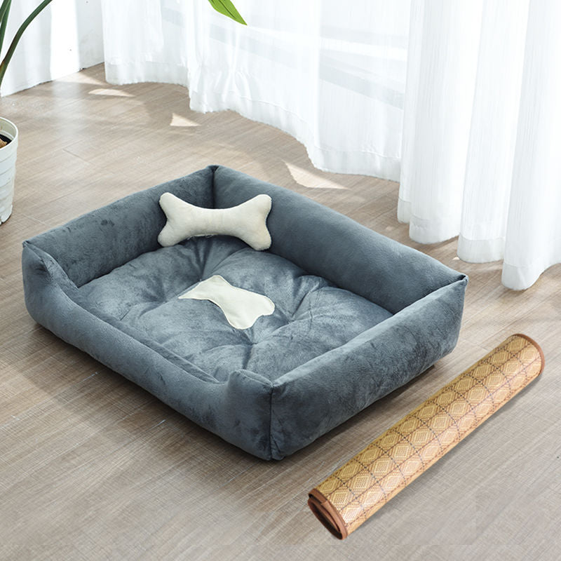 Bone Print Pet Bed - Pet Paradise